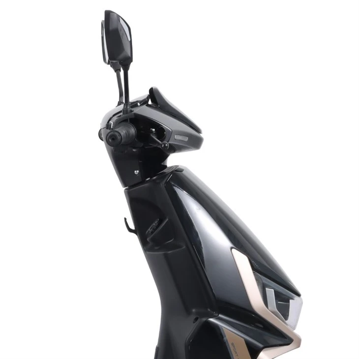 JOYKIE Electric Bike 72V 20ah 55km/h. 1200W Power Rear Storage Box Streamlined Body Disc Brakes Stylish Black Design