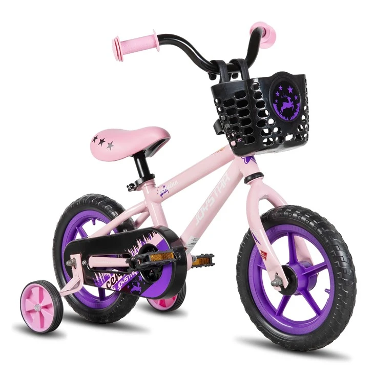 JOYKIE JOYSTAR 10/12/14/16 Inch Best-Seller High-Quality High-Tensile Steel Frame Detachable Training Wheels Kid's Bike best