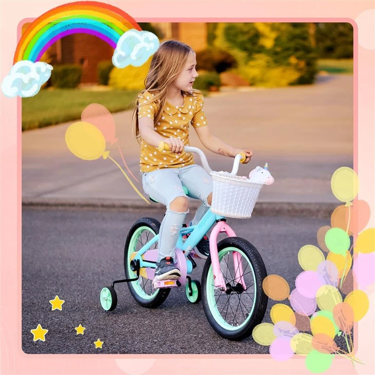 Kids Bike For 2-7 Years Rainbow Bike Kids Bicycle BIKE005