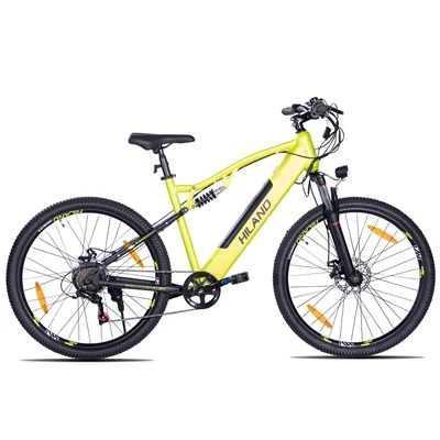 JOYKIE עיצוב חדש HILAND MTB אופני הרים חשמליים מתלה מלא 36V 10.4ah 27.5 אינץ' בלם דיסק